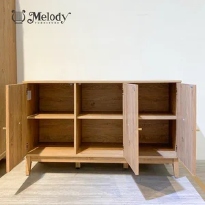Lemari Pakaian Melody Furniture Lemari Buffet Klasik serbaguna BORDEAUX LARGE SIDEBOARD BEAUOAK