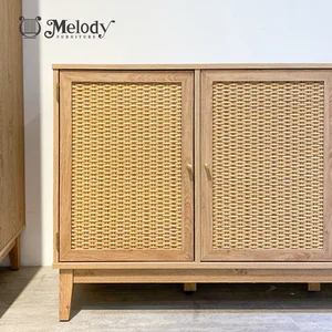 Lemari Pakaian Melody Furniture Lemari Buffet Klasik serbaguna BORDEAUX LARGE SIDEBOARD BEAUOAK