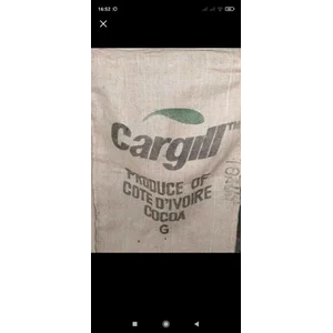 Karung goni warna coklat bekas serbaguna