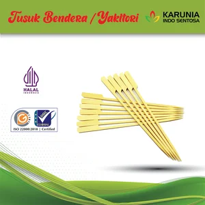 Flag Skewer /Paddle Skewer / Yakitori Skewer 20 CM