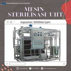 UHT sterilizer machine capacity 3000 liters per hour Direct system