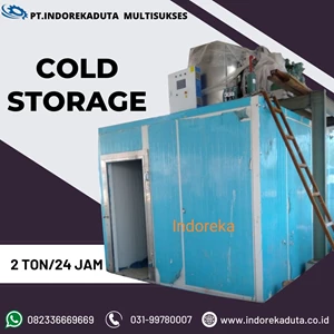 Perlengkapan cold storage kapasitas 2 ton/24 jam