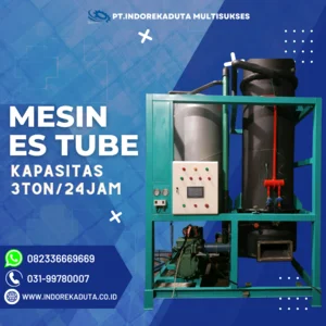 Mesin Es Tube / Kristal Kapasitas 3 Ton  iCool  Tipe MET 030