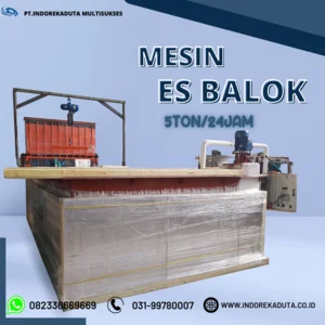 Mesin Es Balok Kapasitas 5 Ton