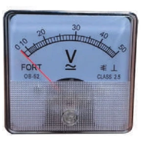 Panel Meter Analog FORT Volt Meter