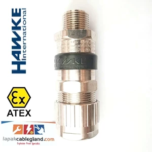 Exd Flameproof Cable Gland HAWKE 501/453/UNIV/A/M20 size M20 SWA armor Brass Nickel Plated 
