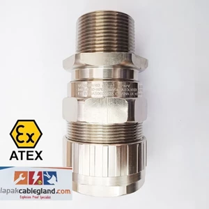 Exd Flameproof Cable Gland HAWKE 501/453/RAC/B/M25 size M25 SWA armor Brass Nickel Plated 