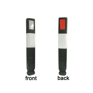 Delineator / Patok Plastik dengan Reflektif