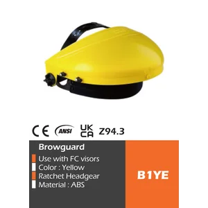 Pelindung Wajah Face Shield Blue Eagle Browguard B1YE 