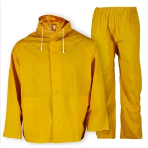 Rain Suit PVC Yellow Color