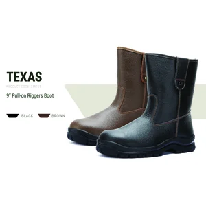 Sepatu Safety Krushers Type Texas Coklat