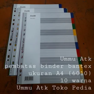 kertas pembatas warna a4 Kertas File