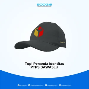 Topi Penanda Identitas PTPS Bawaslu Topi Pria dan Wanita