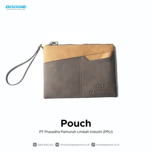 Pouch Kulit Sintetis Embos Premium