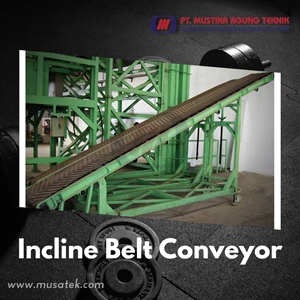 Incline belt conveyor Custom sesuai kebutuhan