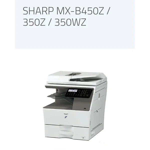 Mesin Fotokopy Sharp Mx-B450z/350Z/350Wz