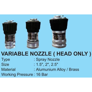 Fire Nozzle Variable (Head Only)
