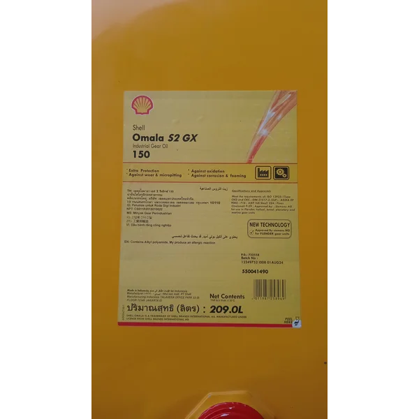 Oli Gear mesin industri Shell Omala S2 GX 150