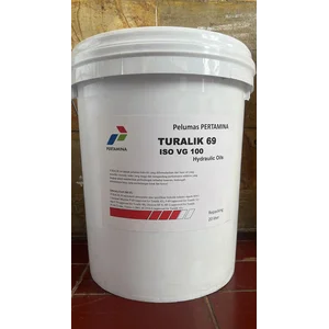 Hydraulic Oil PERTAMINA Turalik 69 iso vg 100 20 L