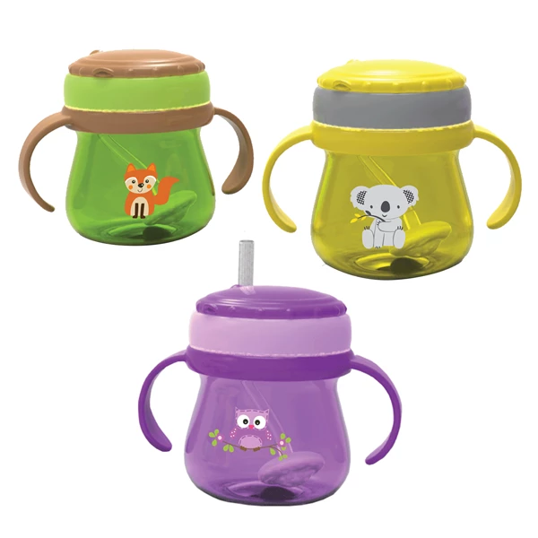 Dot bayi Cup Weighted Straw JP019 Produk Baby Safe