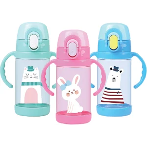 Tritan Straw Cup 350 ml produk Baby Safe