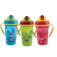 Cup With Weighted Straw 300 ml Penutup Produk Baby Safe