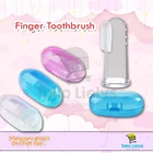 Finger Toothbrush Sikat Lidah dan Gusi Bayi Import (Sikat gigi hotel) 1