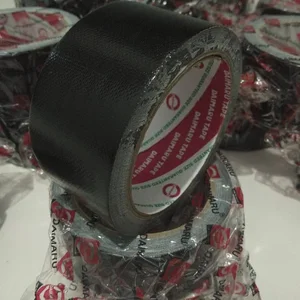 Lakban Hitam Daimaru Kain Cloth Tape Hitam 2 inch / 48mm x 12 m