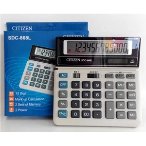 Kalkulator Citizen SDC 868L 12 Digit