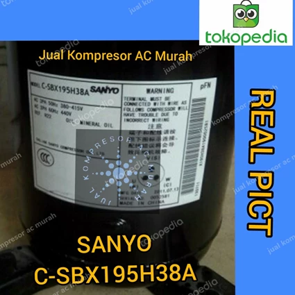 Dari Compressor SANYO C-SBX195H38A / kompresor SANYO C-SBX195H38A 0