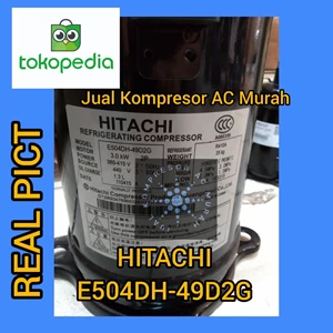 Kompresor AC Hitachi E504DH-49D2G / Compressor Hitachi E504DH-49D2G