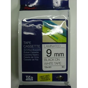 Pita Coding Brother TZe-221 Laminated Label Tape 9mm