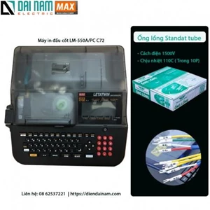 MAX tube marking machine electronic lettering machine LM 550A PC 
