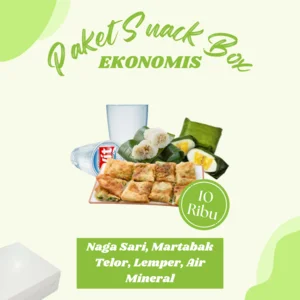 Paket Snack / Kudapan EKONOMIS (CV.YPM)