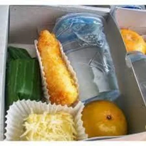 Snack Box + Buah / Custom