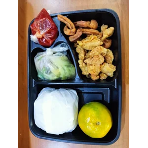 NASI BENTO NASI KOTAK AYAM KARAGE TAJUK