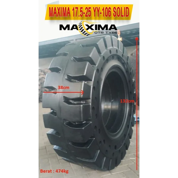 Ban Alat Berat Maxima Solid 17.5-25 YY106
