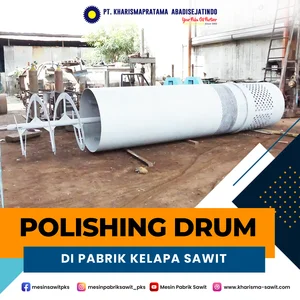 NUT POLISHING DRUM - PKS MESIN PENGAYAK