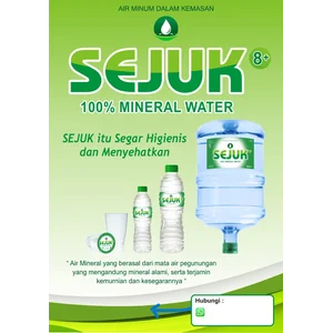 Air Minum Dalam Kemasan SEJUK 8+