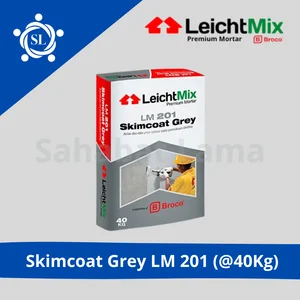 LEICHTMIX Skimcoat Grey LM 201 (@40Kg)
