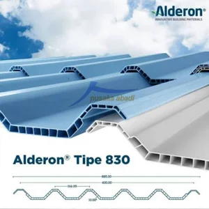 atap upvc alderon roof 10 mm