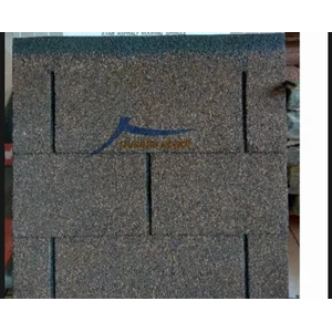 Atap bitumen aspal roof fiber glass pasir batu