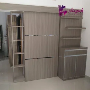 Modern minimalist interior wardrobe clasic