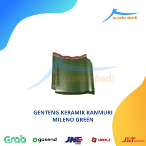 genteng keramik kanmuri milenio green