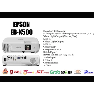 Projector / Proyektor EPSON EB X500 LCD