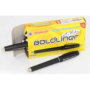 Boldpen STANDARD BoldLiner Elite 1.0 Black Pulpen Pena Ballpoint Pen