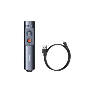 BASEUS Laser Pointer Wireless Orange Type C USB - Red Laser