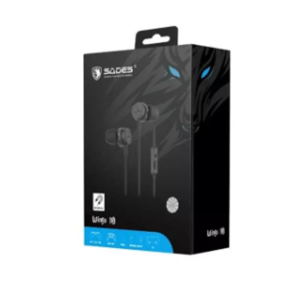 Eraphone Sandes Wings10 Gaming Warna Hitam