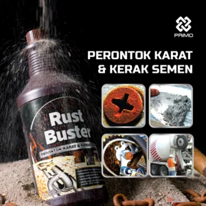PRIMO Rust Buster 5L Pembersih Karat & Kerak Semen Rust and Concrete Remover Cairan Anti Karat