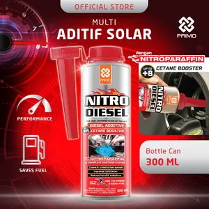 Aditif Solar PRIMO NITRO Diesel Cetane Booster 300 mL Suku Cadang Mobil Lainnya